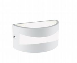 Applique Led 'Tibet' 10 W - Cm 22 X 12,1X 10,8 Bianco - Sovil
