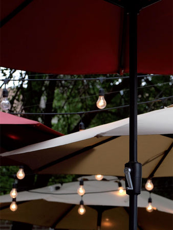 Luminaria 'Enjoy' Cavo Mt.5 - 5 Portalampade - Nero - Sovil