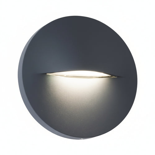 Segna Passo Tondo 'Open' Colore Grafite - 3 Watt - Sovil