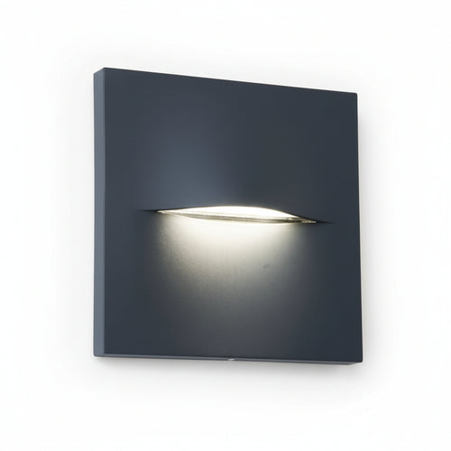 Segna Passo Quadro 'Open' Colore Grafite - 3 Watt - Sovil