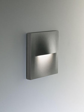 Segna Passo Quadro 'Open' Colore Grafite - 3 Watt - Sovil