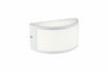 Applique 'Bia' 60 W - Cm 22 X 12,1 X 10,8 Bianco - Sovil