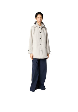 SAVE THE DUCK Impermeabile Donna d42250w-be APRIL da donna