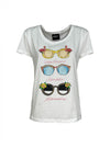 VERY SIMPLE T-shirt Donna Very Simple 109CO_BIANCO da donna
