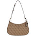 Guess borsa a spalla marrone 4G Logo NOELLE HWBG9672180LGW