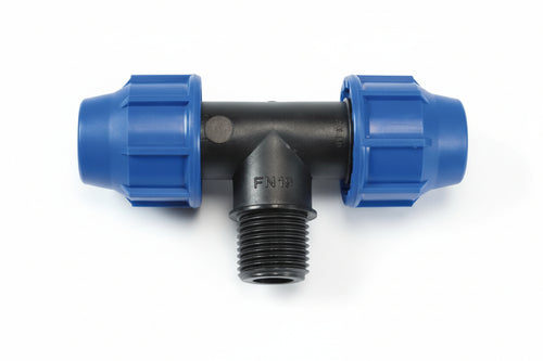 Raccordo A Compressione Ti Filetto Maschio Pn16- - Ø Mm.40X40X M 11/4 - 3 Pezzi