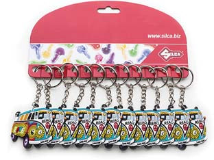 Portachiavi Campervan Pz.12 (Avk404084)- Su Ordinazione - 1 Confezione Silca