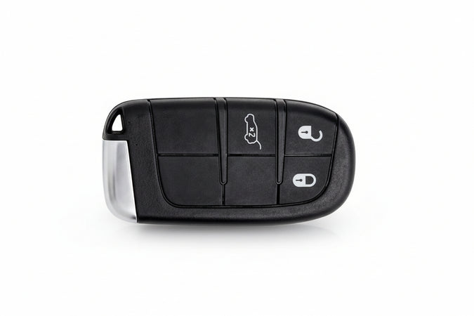 Radiocomando Auto Con Transponder Cy24Ap28 Fiat, Jeep- - Cy24Ap28 - 3 Bottoni - 1 Pezzi Silca