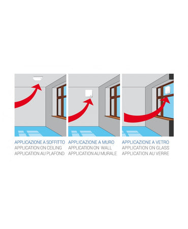 Aspiratore Elettrico Bianco Levante Watt 15 Foro Mm 80 Ad Aspirazione Assiale