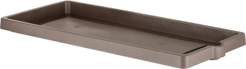 Sottovaso Per Fioriera Rettangolare Cm 60 X 25 X 3,4 - Cappuccino - Bama