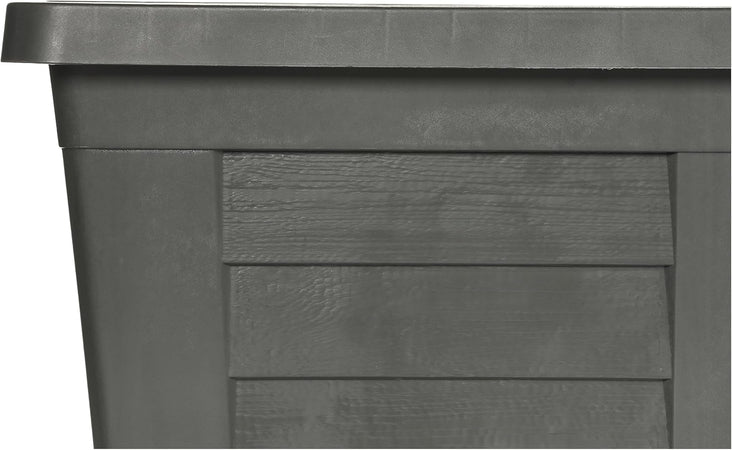 Fioriera Rettangolare Cm 60 X 30 X 26 - Antracite (Senza Sottovaso) - Bama