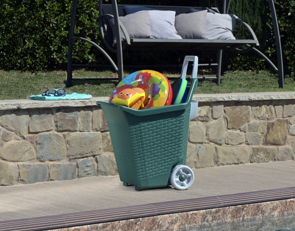 Carriola Multiuso 'Kart' 76 Lt, Cm 59X50X72H - Col. Muschio - Bama