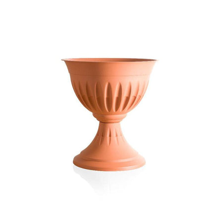 Bama Vaso A Calice Alba Col. Terracotta Ø Cm. 43X46 H