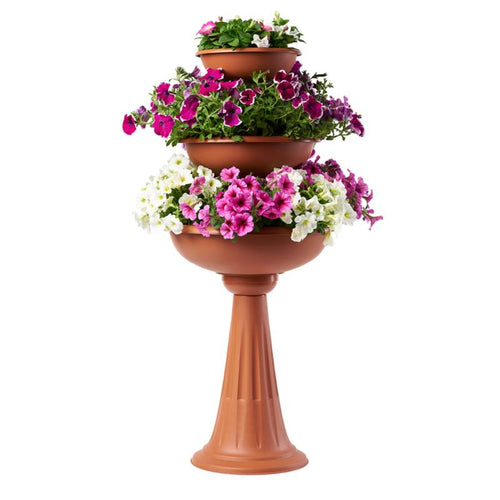 Ciotole Tris Trevy Bama Pp Terracotta D.Cm 50 H.Cm 114