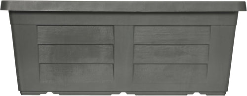 Fioriera Rettangolare Cm 100 X 44 X 40 - Antracite (Senza Sottovaso) - Bama