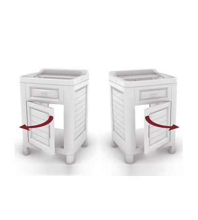 Mobile Lavatoio Anta Singola Cm 60 X 51 X H.89 - Bama