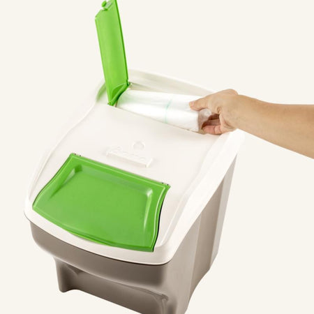 Pattumiera Raccolta Differenziata Set 'Poker Plus' 27 Lt. Cm 30 X 40 X 37,5 H - Bama