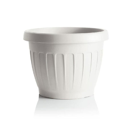 Vaso Tondo Ø 40 X H.30 Lt. 23 - Bianco - Bama