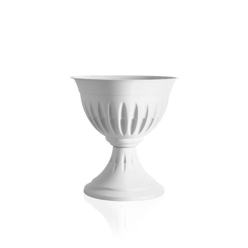 Vaso Pvc A Calice Ø Cm 43 X H.46 Lt.20 - Bianco - Bama