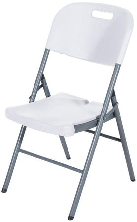 Sedia Pieghevole ''Catering'' Cm. 45X50X88 H Col. Bianco