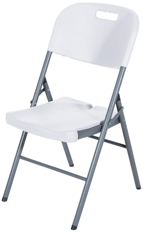 Sedia Pieghevole ''Catering'' Cm. 45X50X88 H Col. Bianco