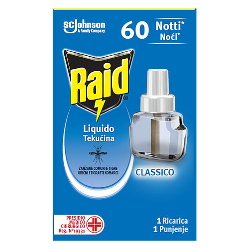 Antizanzare 60 Notti Liquida - Raid