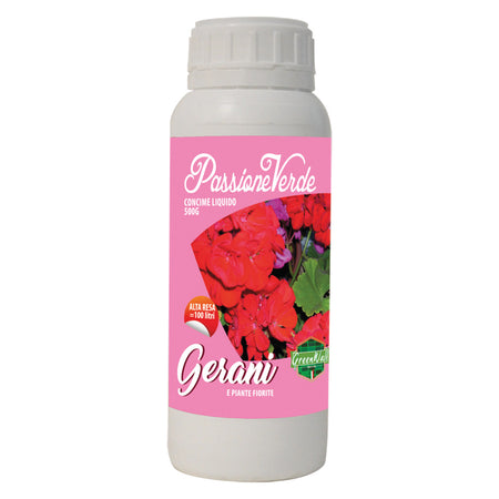 Concime Liquido 'Gerani E Piante Fiorite' Gr. 500 - Lif