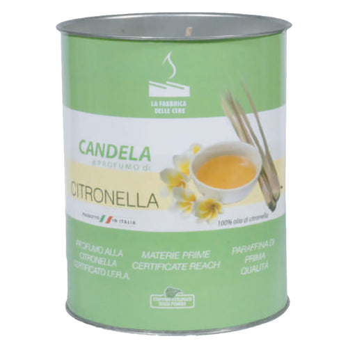 Candela Alla Citronella Eco Cm 6 X 8- 30 Pezzi - Senza Marca