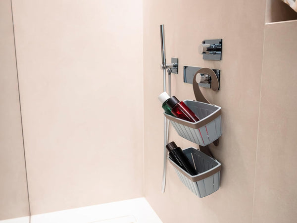 Cestello Appendibile Per Doccia 'Doga' Colore Bianco - Ecoplast