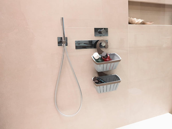 Cestello Appendibile Per Doccia 'Doga' Colore Bianco - Ecoplast