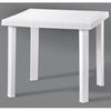Tavolo Figaro Rattan 80X80X72 Bianco- 1,0 Pz