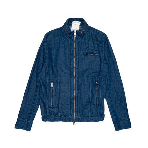 MESSAGERIE Giubbino Uomo Messagerie Biker Raw da uomo