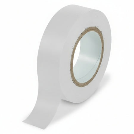 Nastro Isolante Mm 25X25 Mt - Bianco - 6 Pezzi