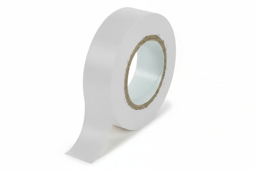 Nastro Isolante Mm 15X10 Mt - Bianco - 10 Pezzi