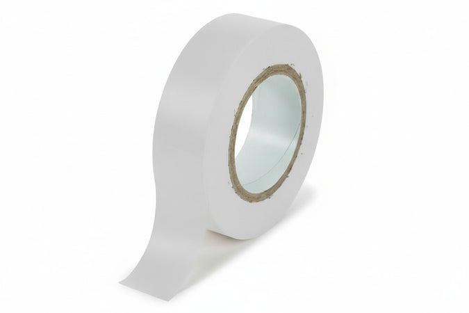 Nastro Isolante Mm 15X10 Mt - Bianco - 10 Pezzi