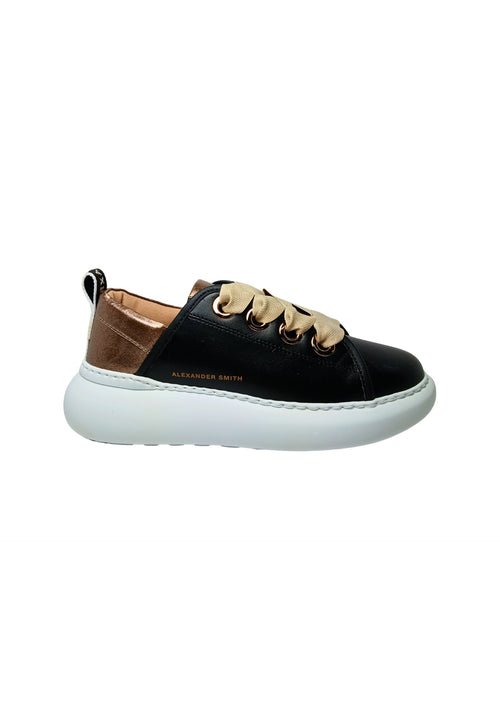ALEXANDER SMITH Scarpe Donna Alexander Smith Sneakers Queen Woman-Black Bronze da donna