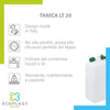 Tanica Per Alimenti Pesante 20 L- Ecoplast- 4,0 Pz