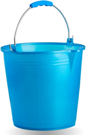 Secchio Comune Con Becco Capacità 7 Litri In Polipropilene Con Manico Rivestito Ecoplast