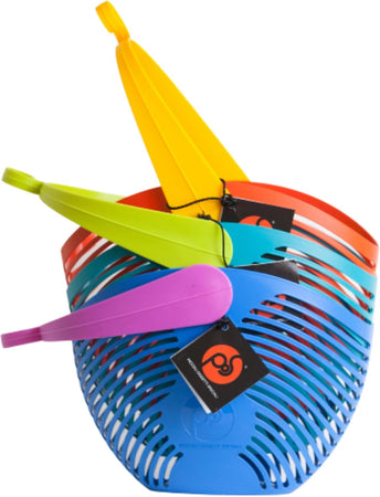 Cestino Portamollette Per Stendibiancheria Arya 6 Pezzi Ecoplast