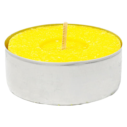 Candela Con Citronella 'Tealight' Blister Da 10 Pezzi - D.3,6 X H.1,7 Cm- 24 Blister - Senza Marca