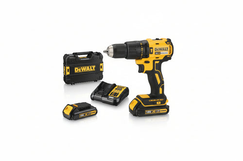 Trapano Avvitatore A Percuss. 2 Batt. Litio 18V 1,5Ah (Dcd778S2T-Qw)- - 2 Batterie Al Litio Da 1,5Ah - 1 Pezzi Dewalt