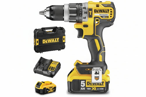 Trapano Avvitatore A Percuss. 2 Batt. Litio 18V 5Ah (Dcd796P2-Qw)- - 2 Batterie Al Litio Da 5Ah - 1 Pezzi Dewalt