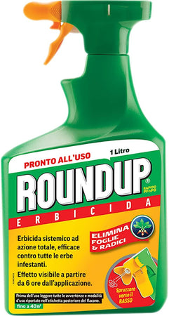 Diserbante Totale Liquido Pronto All'Uso Pfnpo- - Lt.1 - 1 Pezzi Roundup