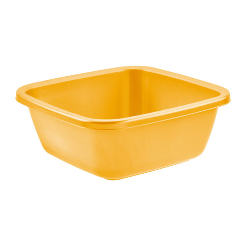 Bacinella Quadra 34 X 34 H.13,5 Cm / 9 Lt - Zafferano - Tontarelli