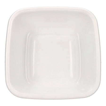 Bacinella Quadra 30 X 30 H.12 Cm / 6 Lt - Panna - Tontarelli