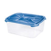 Contenitore Rettangolare In Plastica 'Frigo Box' Lt5 Cm 31X24Xh.10,2 Acqua Trasp. - Tontarelli