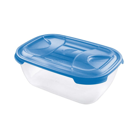 Contenitore Rettangolare In Plastica 'Frigo Box' Lt3 Cm 26,4X18,5Xh.10,2 Acqua Trasp - Tontarelli