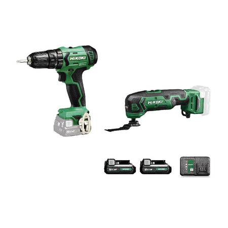 Hikoki Set Trapano+Ut.Multifunzione Kc12Hkcv 12V- 1,0 Pz