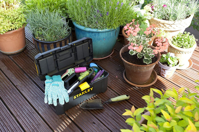 Cassetta Portautensili Essential Stanley 16 Chiusura Abs Cm 41X21H.Cm 20 Stst175517