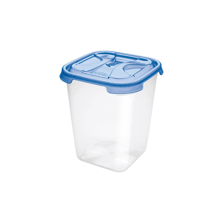 Contenitore Quadro Alto In Plastica 'Frigo Box' Lt4,75 Cm.19,5X19,5Xh.21,5 Acqua Tr - Tontarelli
